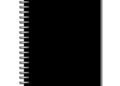 best black paper notebook
