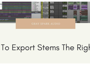 How To Export Stems The Right Way