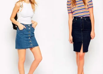 Denim Skirts