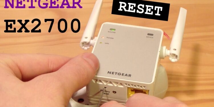 Guide to Perform Netgear EX2700 Firmware Update