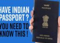 Indian passport