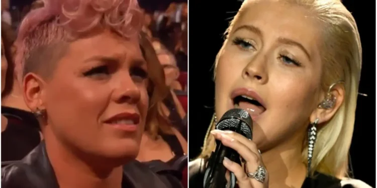 Christina Aguilera’s Reaction to Pink’s Comments About Their Past Feud