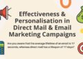 Effectiveness & Personalisation in Direct Mail & Email Marketing Campaigns