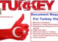 What are the requirements for Turkey visa requirements?