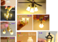 AirAds dollhouse lights- 1:12 scale miniatureLED Lights wall lamps