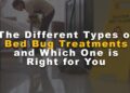 The Different Types of Bed Bug Treatments and Which One is Right for You
