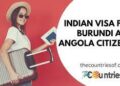 Indian Visa for Burundi