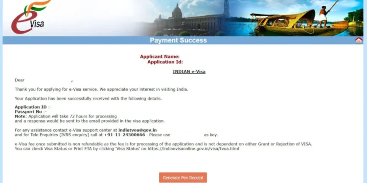 Role and Importance of the Reference Name in the Indian Visa Application Process