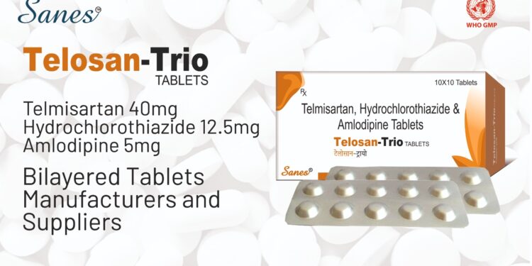 Telosan Trio tablets manufacturers