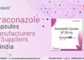 Itraconazole capsules manufacturers in India