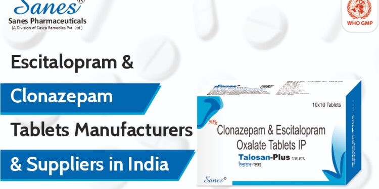 escitalopram clonazepam tablets