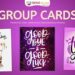 group cards
