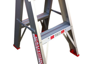 Indalex 2 Step Ladder for Convenient Low-Level Workplace Access